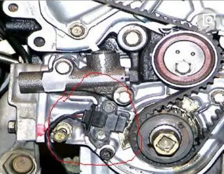 2010 cadillac srx crankshaft position sensor location